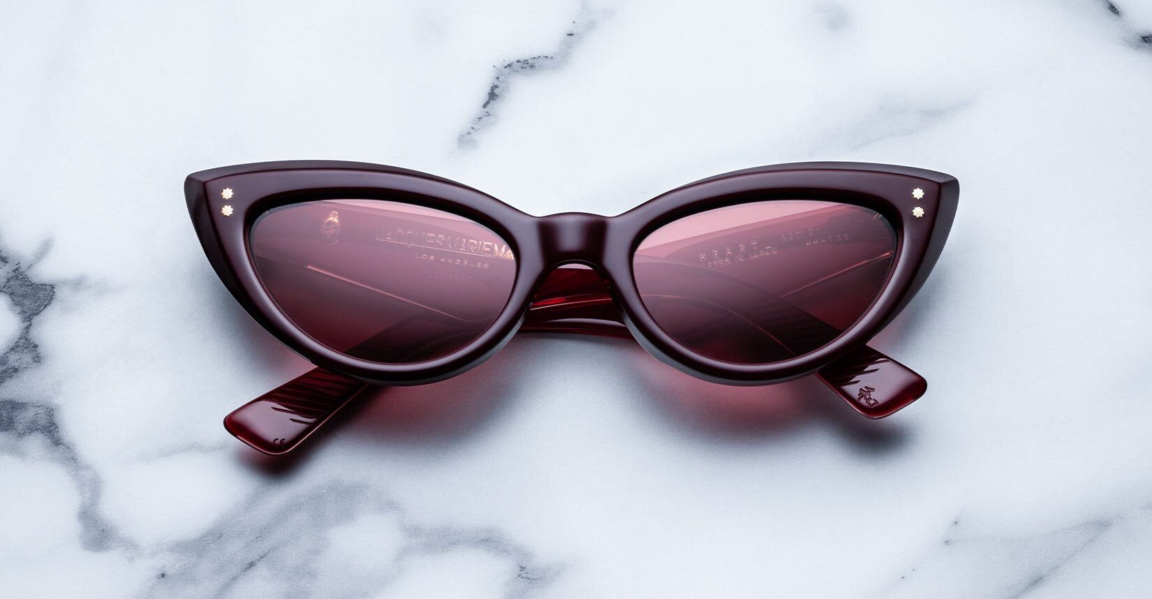 JACQUES MARIE MAGE HEART 3S RESERVE PINK - Visionary Optics | New York ...
