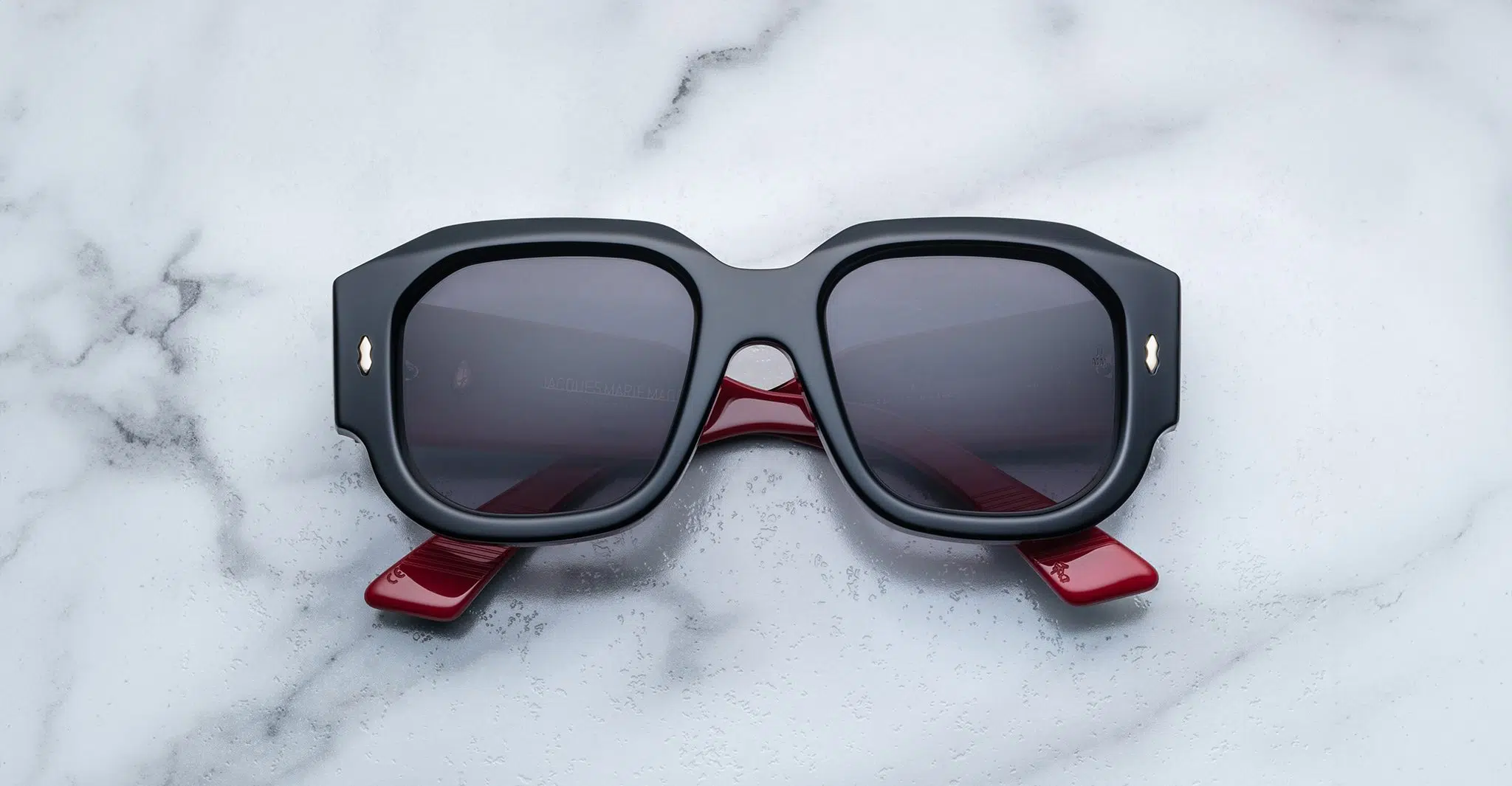 JACQUES MARIE MAGE LACY 9N NIGHTFALL JET GRADIENT - VISIONARY OPTICS