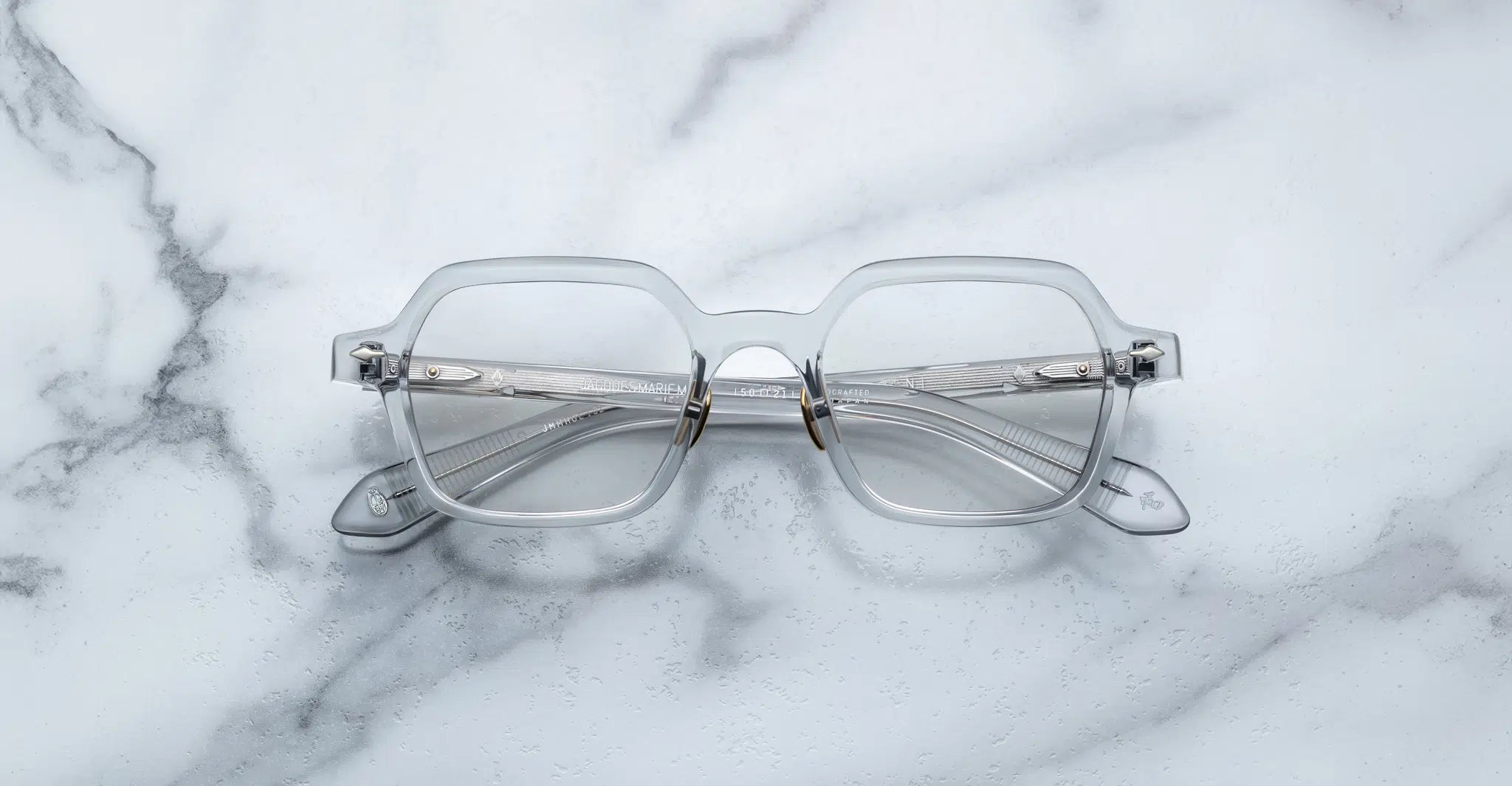 JACQUES MARIE MAGE HOLDEN 15Z SULFUR SUPERLIGHT GREY - VISIONARY