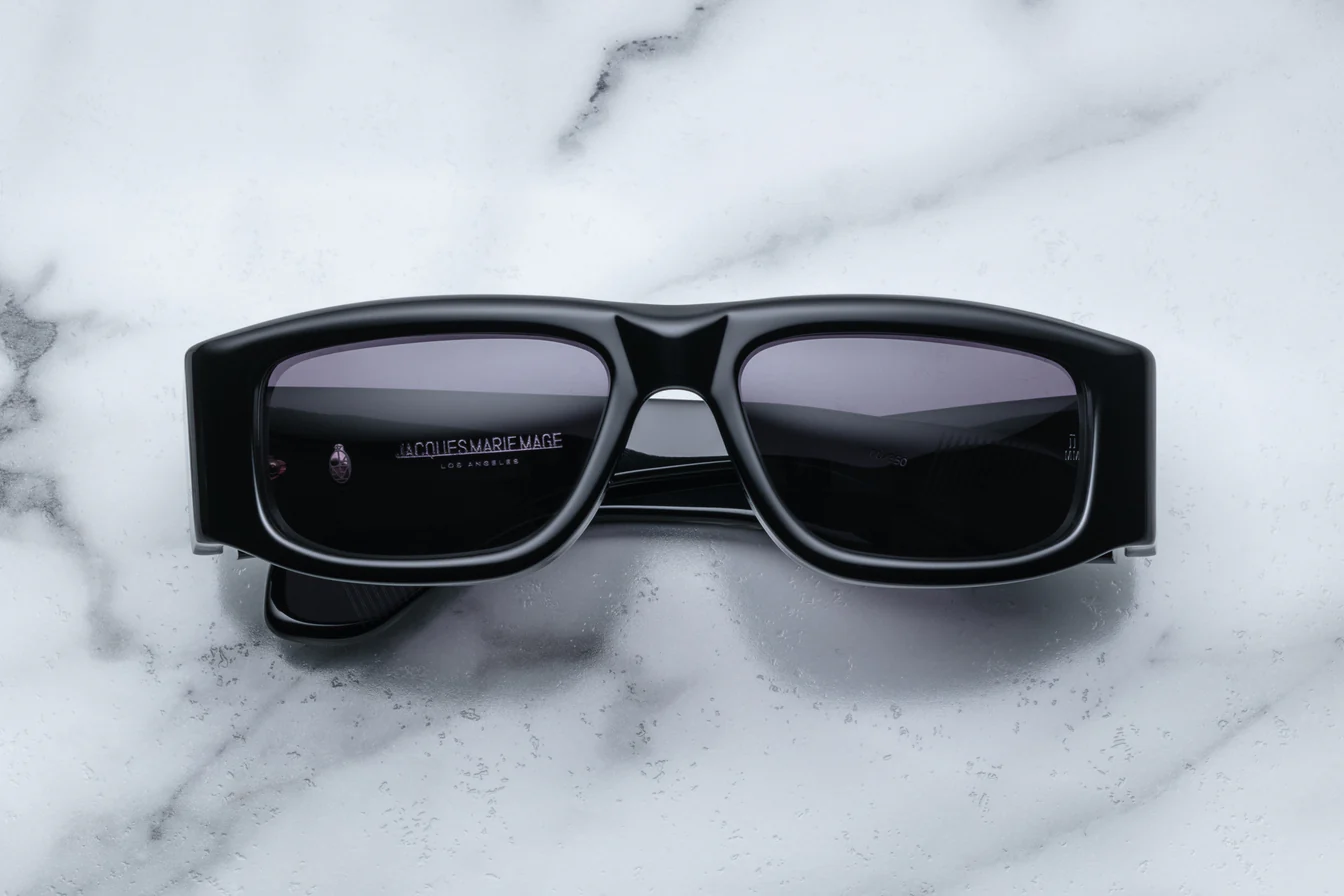 JACQUES MARIE MAGE ROMI 88 BLACK - VISIONARY OPTICS