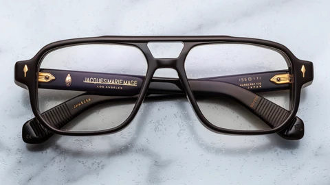 ピ*ー様 JACQUES MARIE MAGE EVANS ブラウン 付属品なし JACQUES MARIE MAGE EVANS 5K WALNUT SUPERLIGHT BROWN - VISIONARY OPTICS