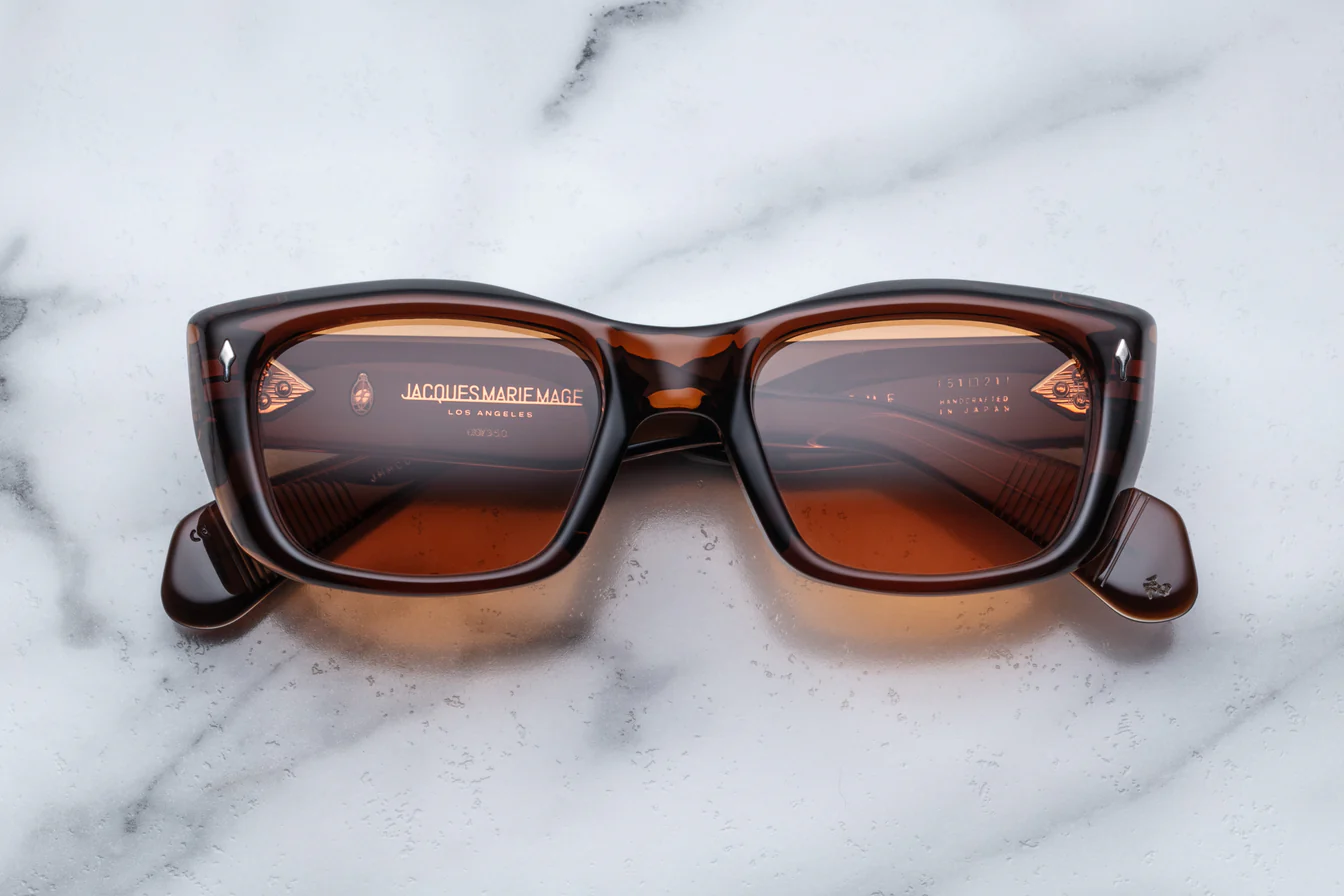 JACQUES MARIE MAGE CORNICHE 1D HICKORY AMBER - VISIONARY OPTICS