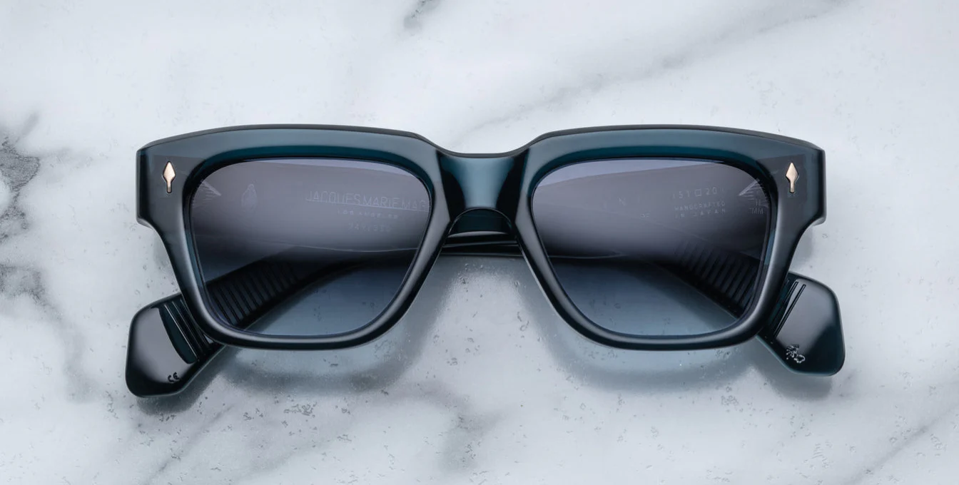 JACQUES MARIE MAGE フェリーニ インディゴ JACQUES MARIE MAGE FELLINI 9F INDIGO DENIM GRADIENT - VISIONARY OPTICS