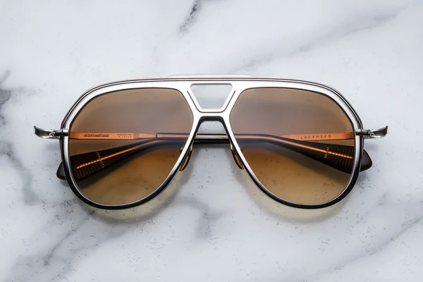 JACQUES MARIE MAGE LOCKHEED 17K AUTUMN BROWN TRI GRADIENT