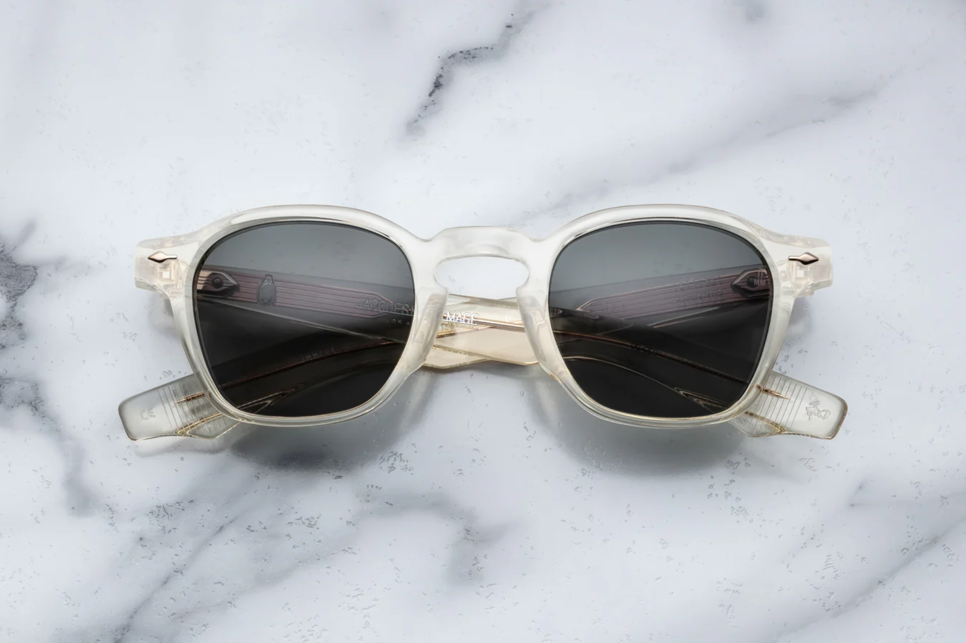 小物 JACQUES MARIE MAGE ZEPHIRIN 47 BRUT Jacques Marie Mage | Zephirin 47 in Brut Sunglasses - twelvesixtynine